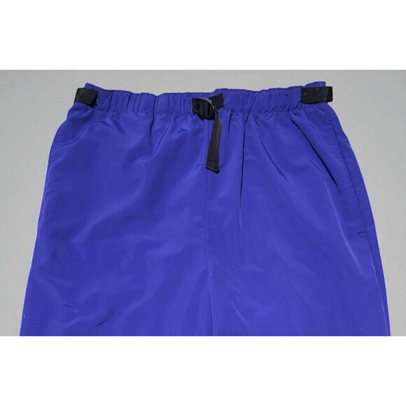 REI Hiking Pants M 30x30 Purple Nylon Snap Ankles Lightweight Outdoor Vintage - Picture 2 of 6